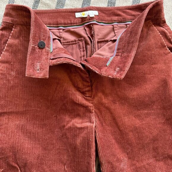 Boden cuffed corduroy pants. Womens size 8 - Picture 6 of 12